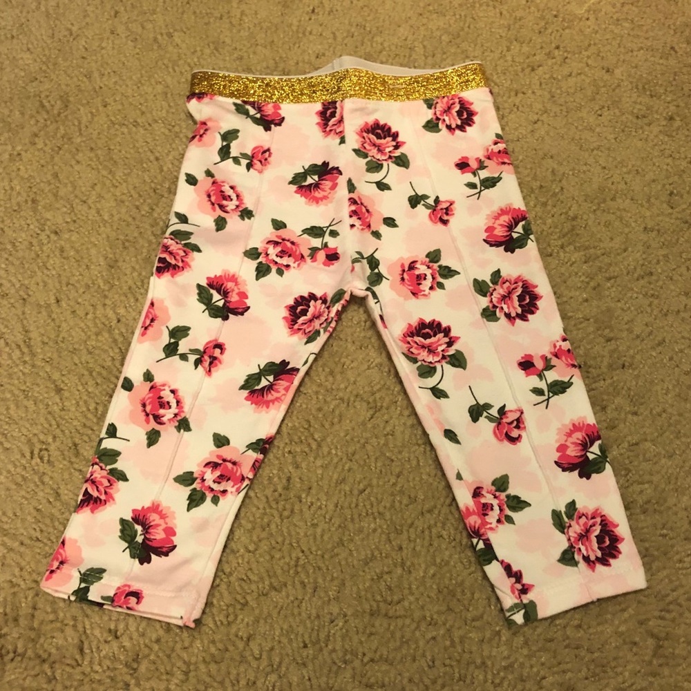 Floral leggings